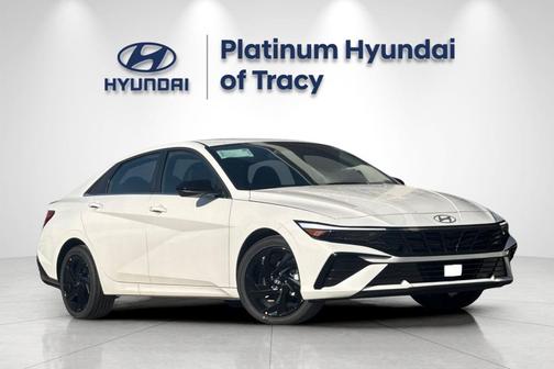 Serenity White 2026 Hyundai ELANTRA Sport