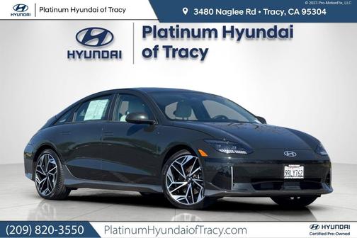 Green 2023 Hyundai IONIQ 6 SEL