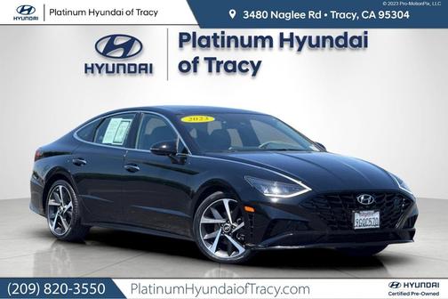 Onyx Black 2023 Hyundai SONATA SEL Plus