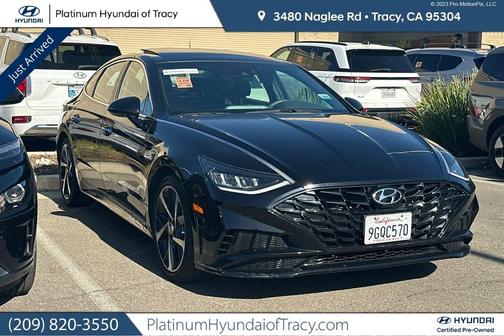 Onyx Black 2023 Hyundai SONATA SEL Plus