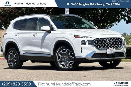 Serenity White Pearl 2023 Hyundai SANTA FE Limited