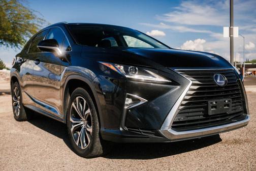 Black 2018 Lexus RX 450h Base
