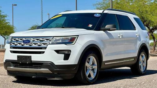 Oxford White 2019 Ford Explorer XLT