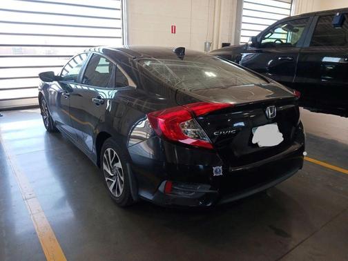Purple 2018 Honda Civic EX