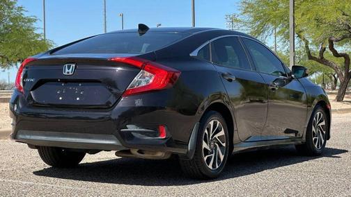Purple 2018 Honda Civic EX