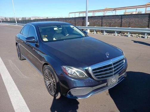 Blue 2017 Mercedes-Benz E-Class E 300