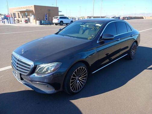 Blue 2017 Mercedes-Benz E-Class E 300