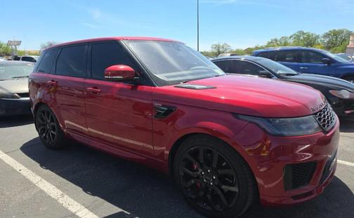 Red 2018 Land Rover Range Rover Sport Supercharged Dynamic