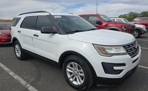 Oxford White 2017 Ford Explorer sport