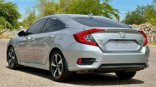 Lunar Silver Metallic 2016 Honda Civic Touring