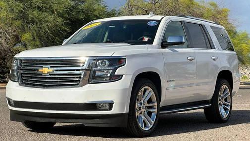White 2016 Chevrolet Tahoe LTZ