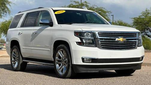 White 2016 Chevrolet Tahoe LTZ
