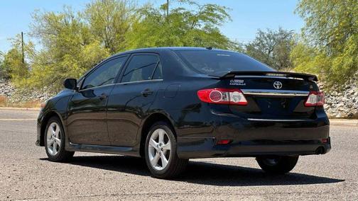 Black Sand Pearl 2012 Toyota Corolla S