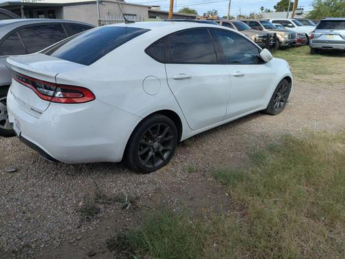 White 2015 Dodge Dart SXT