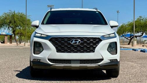 Quartz White 2020 Hyundai SANTA FE SEL 2.4