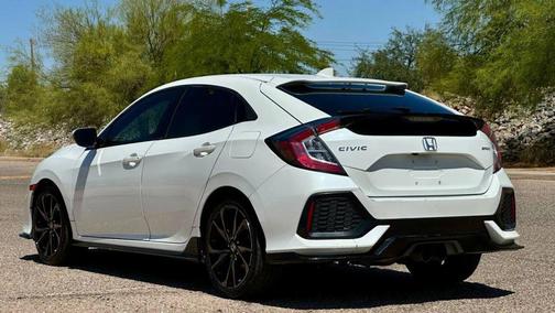 White 2017 Honda Civic Sport
