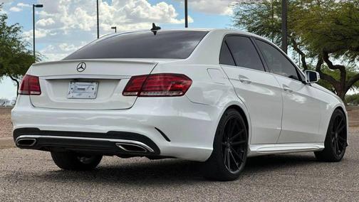 White 2014 Mercedes-Benz E-Class E 350 Sedan 4D