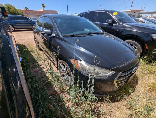 Black 2017 Hyundai ELANTRA Limited