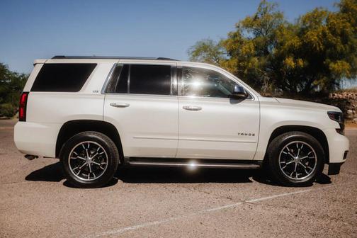 White 2015 Chevrolet Tahoe LTZ