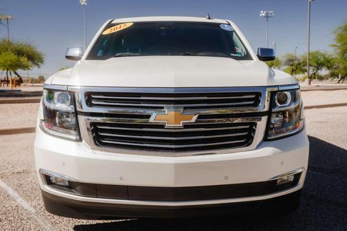 White 2015 Chevrolet Tahoe LTZ