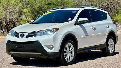 Blizzard Pearl 2013 Toyota RAV4 Limited