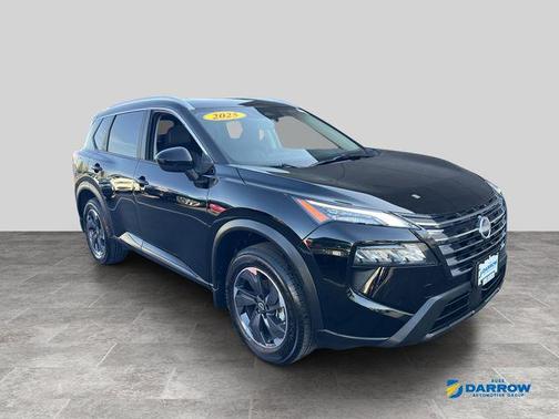 Super Black 2025 Nissan Rogue SV