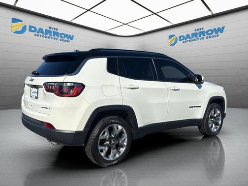 White Clearcoat 2020 Jeep Compass Limited