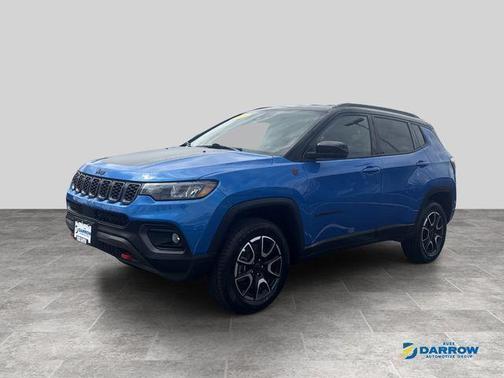 Hydro Blue Pearlcoat 2025 Jeep Compass Trailhawk