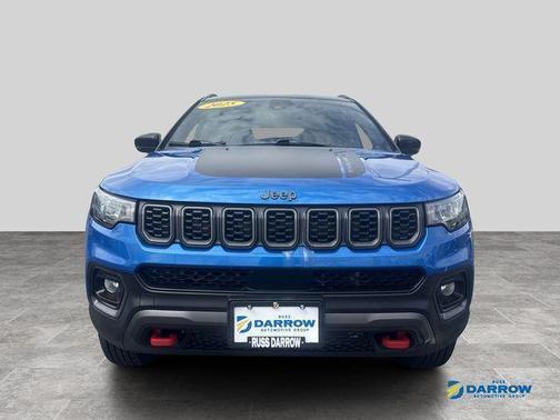 Hydro Blue Pearlcoat 2025 Jeep Compass Trailhawk