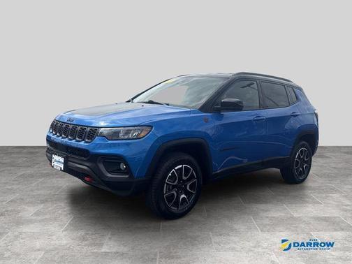 Hydro Blue Pearlcoat 2025 Jeep Compass Trailhawk