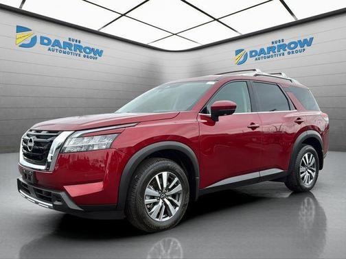 Scarlet Ember 2024 Nissan Pathfinder SL 4WD