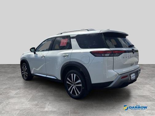 Pearl White Tricoat 2024 Nissan Pathfinder Platinum 4WD