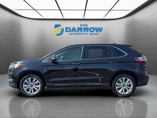 Black Metallic 2023 Ford Edge Titanium