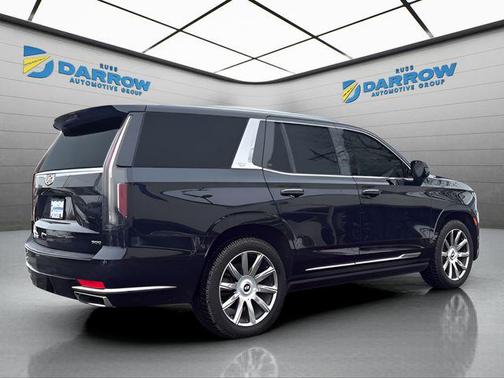 Dark Moon Blue Metallic 2022 Cadillac Escalade Premium Luxury Platinum