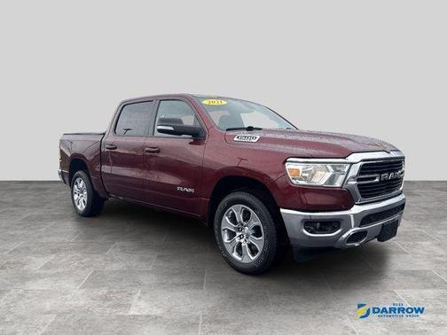 Delmonico Red Pearlcoat 2021 RAM 1500 Big Horn/Lone Star
