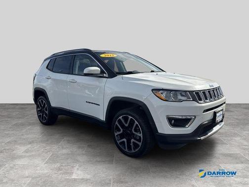 White Clearcoat 2018 Jeep Compass Limited