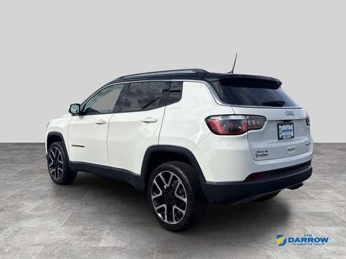 White Clearcoat 2018 Jeep Compass Limited