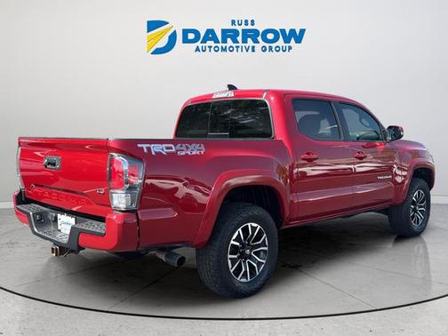 Barcelona Red Metallic 2022 Toyota Tacoma TRD Sport