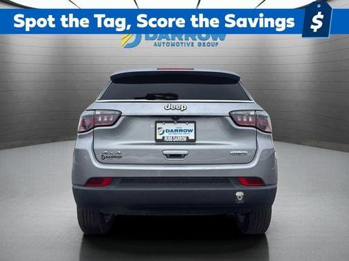 Billet Silver Metallic Clearcoat 2020 Jeep Compass Latitude