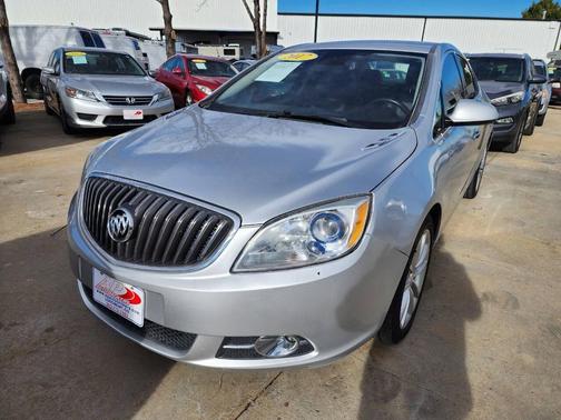 Quicksilver Metallic 2017 Buick Verano Leather Group