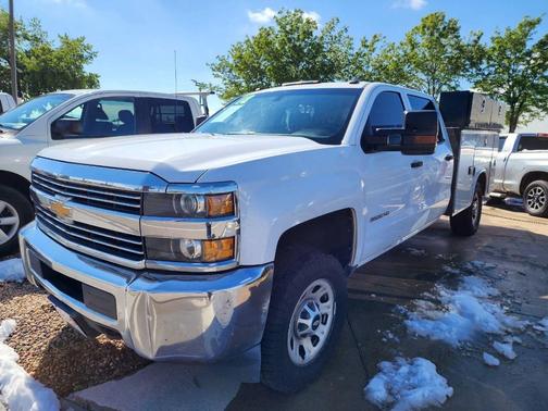 Summit White 2018 Chevrolet Silverado 3500 WT