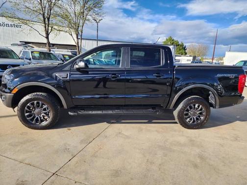 Shadow Black 2022 Ford Ranger LARIAT