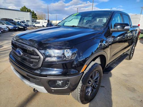 Shadow Black 2022 Ford Ranger LARIAT