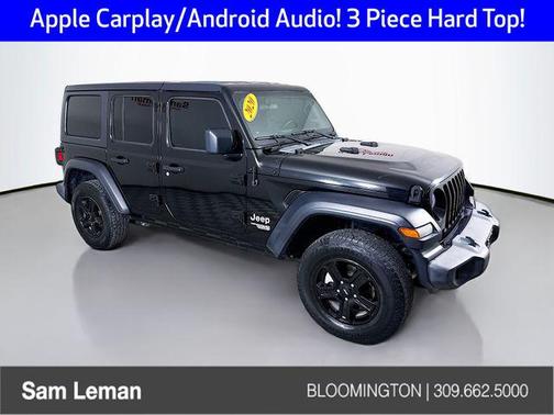 Black Clearcoat 2020 Jeep Wrangler Unlimited Sport