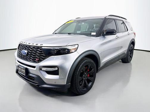 Iconic Silver Metallic 2021 Ford Explorer ST