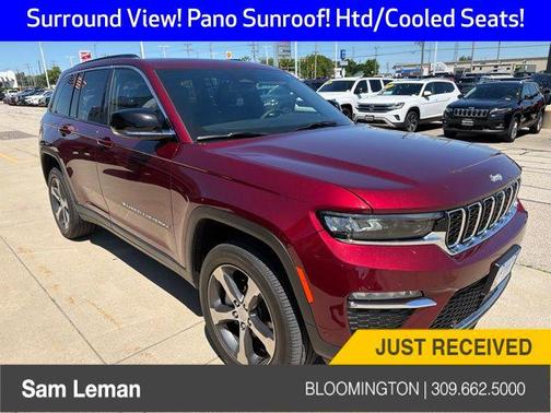Velvet Red Pearlcoat 2024 Jeep Grand Cherokee Limited