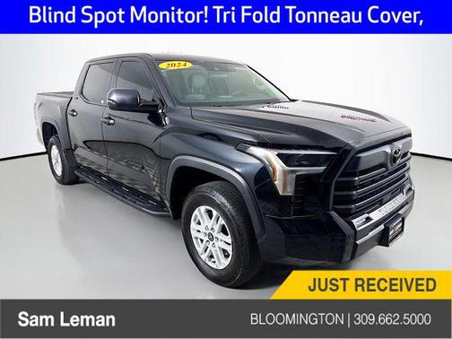 Midnight Black Metallic 2024 Toyota Tundra SR5