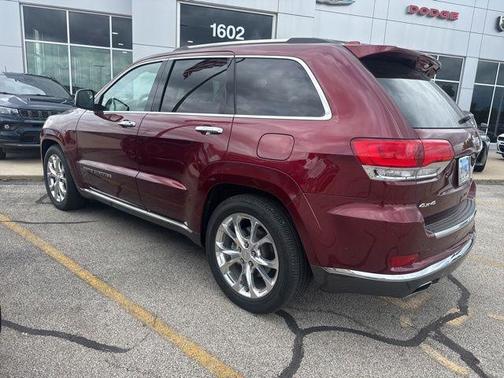 Velvet Red Pearlcoat 2021 Jeep Grand Cherokee Summit