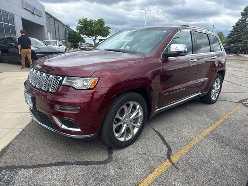 Velvet Red Pearlcoat 2021 Jeep Grand Cherokee Summit