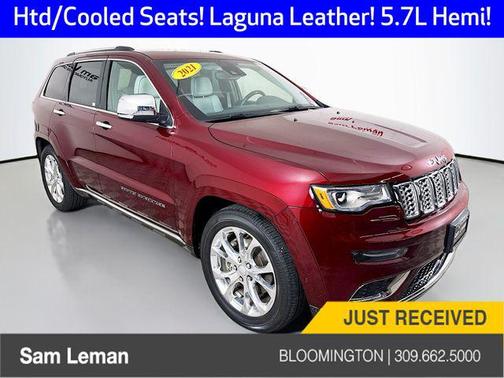 Velvet Red Pearlcoat 2021 Jeep Grand Cherokee Summit